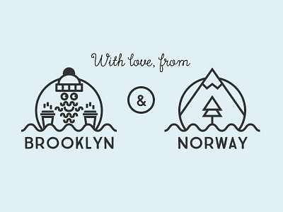 With love, from Brooklyn & Norway