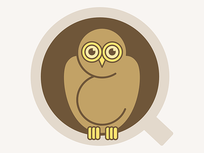 Coffee Owl coffee illustration owl