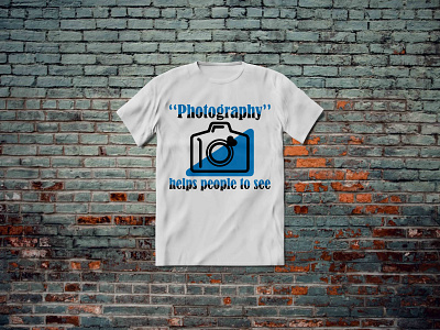 Photography t shirt design