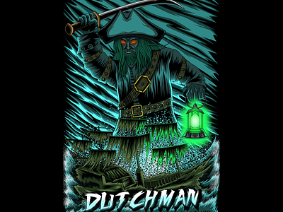 Dutchman design illustration logo