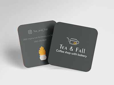 Business card | Coffee/tea shop & bakery