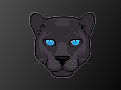 Black Panther adobe xd black panther illustration panther