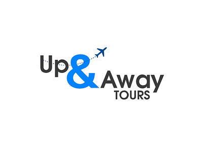 Up & Away Tours Logo brand brand logo branding company company logo design logo logo design logodesign logos tourism logo