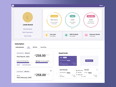 Billing Dashboard