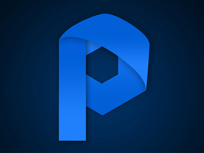 P adobe photoshop app application branding design drawing icon illustration illustrator letter lettering logo minimal p photoshop sketch type typography ui vector