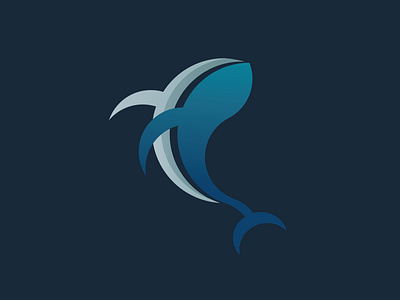 HUMPBACK WHALE LOGO by Hakim Juda on Dribbble