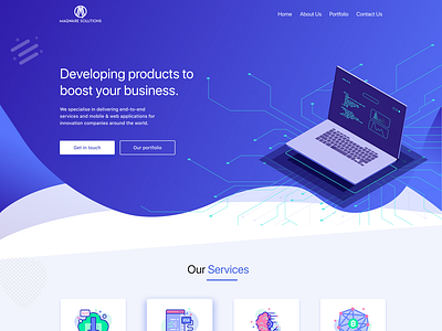 Home Page/ Landing Page