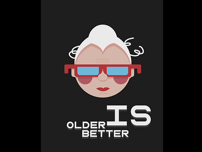 Older is better W adobe illustrator character character design illustration