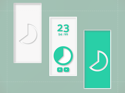 Countdown Timer app countdown timer dailyui design mobile ui ux