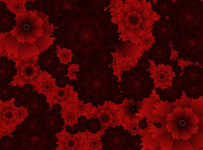 Tango Flowera black design flowers graphic design maroon orange red tango ui