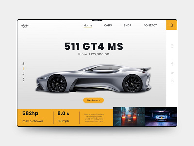 Car Website Design