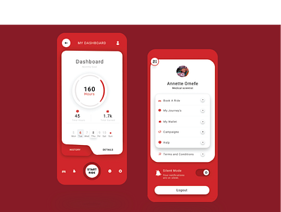 payride design ui