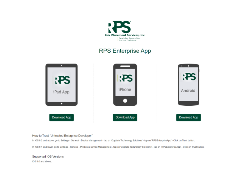 RPS Enterprise App by Nazir Sayyed on Dribbble