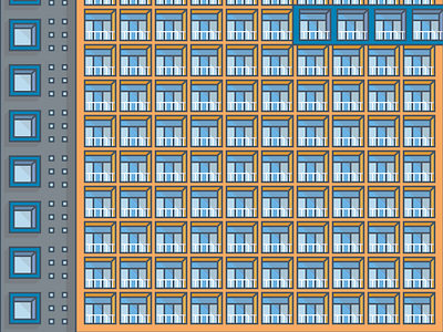 WIP - Nuevo Sur apartment architecture building city illustrator mexico nuevo sur wip