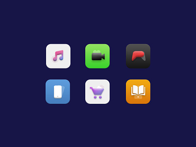 Icon Design : Harmony Icons harmony icon app icon design icon designer icon pack icon set iconography ios app icon logo mark