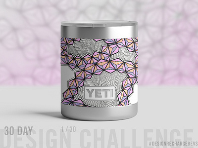 Proposed custom YETI design 1/30 custom drawing freehand geometric design graffiti hand drawn illustration line art lineart op art pattern design patterns surface design textile design urban art