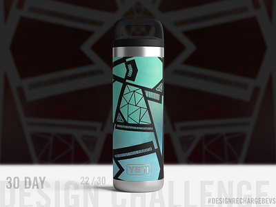 Proposed custom YETI design 22/30 abstract abstract art architectural architectural design art licensing blackwork branding design drawing geometric geometric illustration graffiti illustration packaging design packaging mockup pattern pattern design surface design textile design urban art