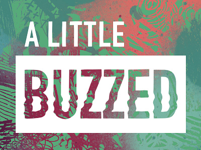 A Little Buzzed Logo Concept 1