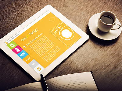 SAVE ENERGY | mobile app android app apple application i iphone mobile mockup phone save