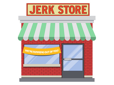 The Comeback jerk seinfeld store vector
