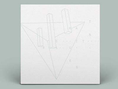 The Devil Wears Prada - Transit Blues album art grid minimal mono