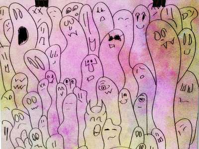 Ghostly ghost illustrator