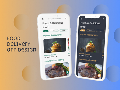 UI UX for food app app design clean custom design designer food delivery app mobile app ui ui designer uidesign