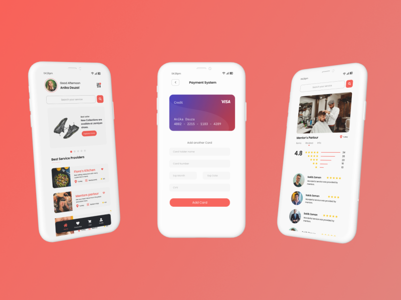 Mobile App Design by sakib zaman on Dribbble