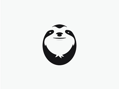 Sloth logo logos mark minimal simple sloth