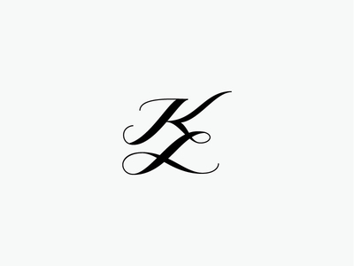 KL - Monogram WIP by Zia Somjee - Dribbble