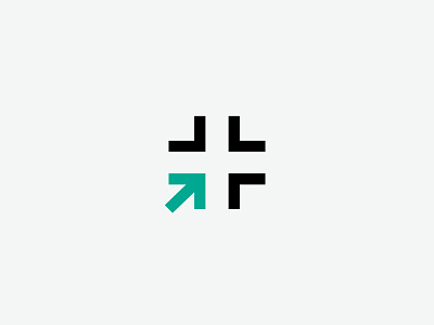 Medical Investments Idea arrow health icon investment logo mark medical minimal simple technology