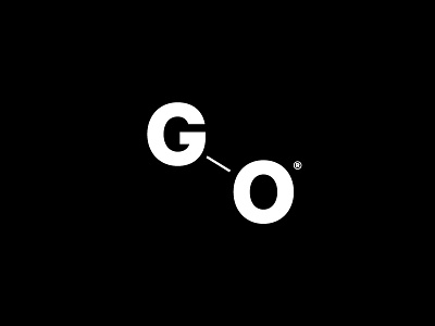 GO Logo Concept brand icon logo mark modular system typography