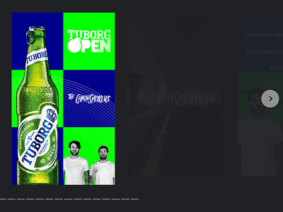 AMP story with Tuborg Open & The Chainsmokers amp music story tuborg webstory