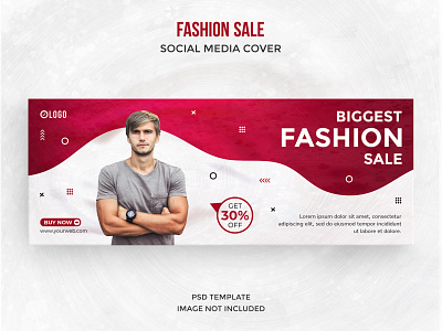 Fashion Sale Social Media Facebook Cover banner cover design discount facebook cover facebook post fashion instagram post page cover promotion sale social media social media cover social media post social network template