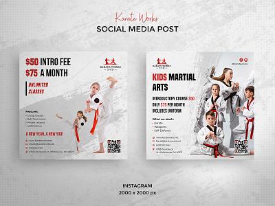 Martial Arts Social Media Ads