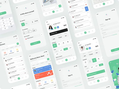 Medical Clinic App by Kateryna Ivanova for JCD on Dribbble