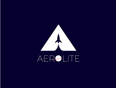 AEROLITE Logo Design branding design flat graphic design illustration illustrator logo minimal typography vector