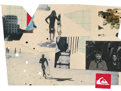 Quiksilver Collage collage digital quiksilver