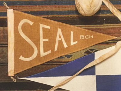 Seal Beach Type pennant type typography