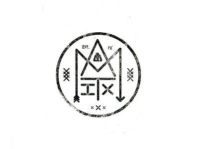 Matix Catcher Tee - Rejected apparel matix monogram type