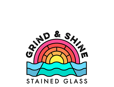 Logo for Stained Glass Artist artist logo logo logodesign logodesigner stained glass