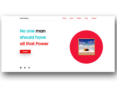 Kanye West´s My Beautiful Dark Twisted Fantasy Inspired Website design html html css javascript kanye kanye west kanyewest music ui web web design website