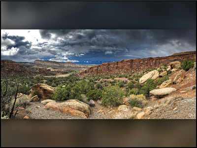 Stormy Colorado National Monument