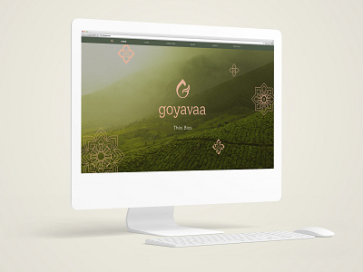 Homepage design for Goyavaa