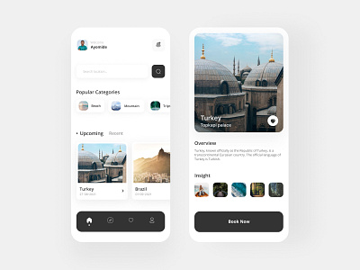 Travelling Mobile App