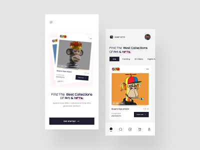 NFTs App Concept