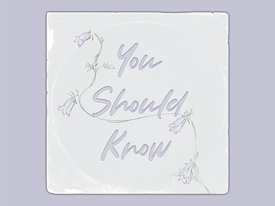 Cover Art for "You Should Know" by Dvyn