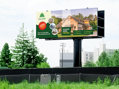 REAL ESTATE BILLBOARD SIGNAGE DESIGN