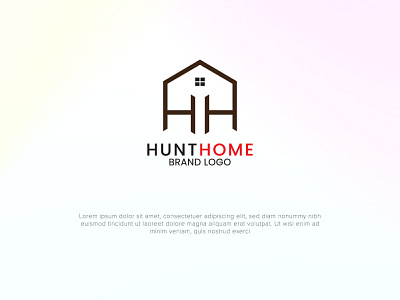 Here is my latest project: Real-Estate-(Hunt-Home) Logo Design