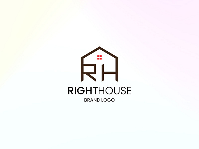 Real-Estate-(Right-Home) Logo Design